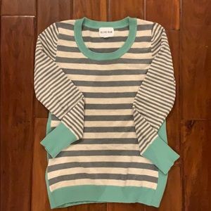 Striped crew neck sweater